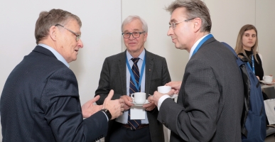 President of the Lithuanian Academy of Sciences at the Conference of the Baltic Sea Region