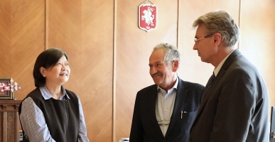 Meeting with Prof. Shun-Fen Tzeng, Executive Director of the Science and Technology Division of the Taiwanese Representative Office in Lithuania