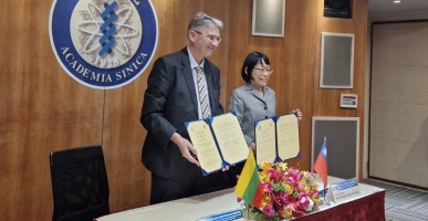 Lithuanian and Taiwanese Academies of Sciences to Collaborate