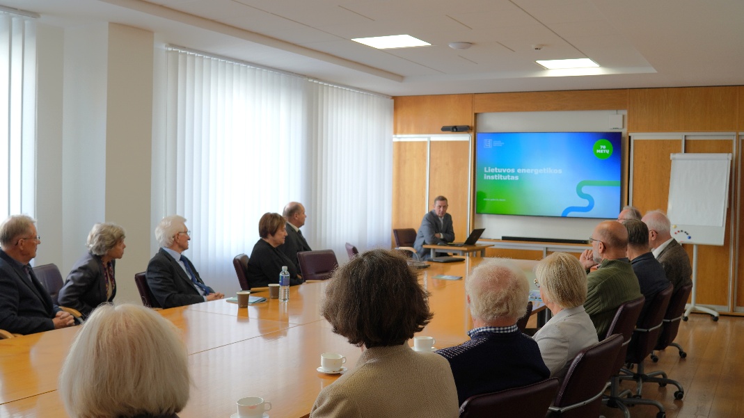 Lietuvos mokslų akademijos Biologijos, medicinos ir geomokslų skyriaus išvažiuojamasis posėdis Lietuvos energetikos institute
