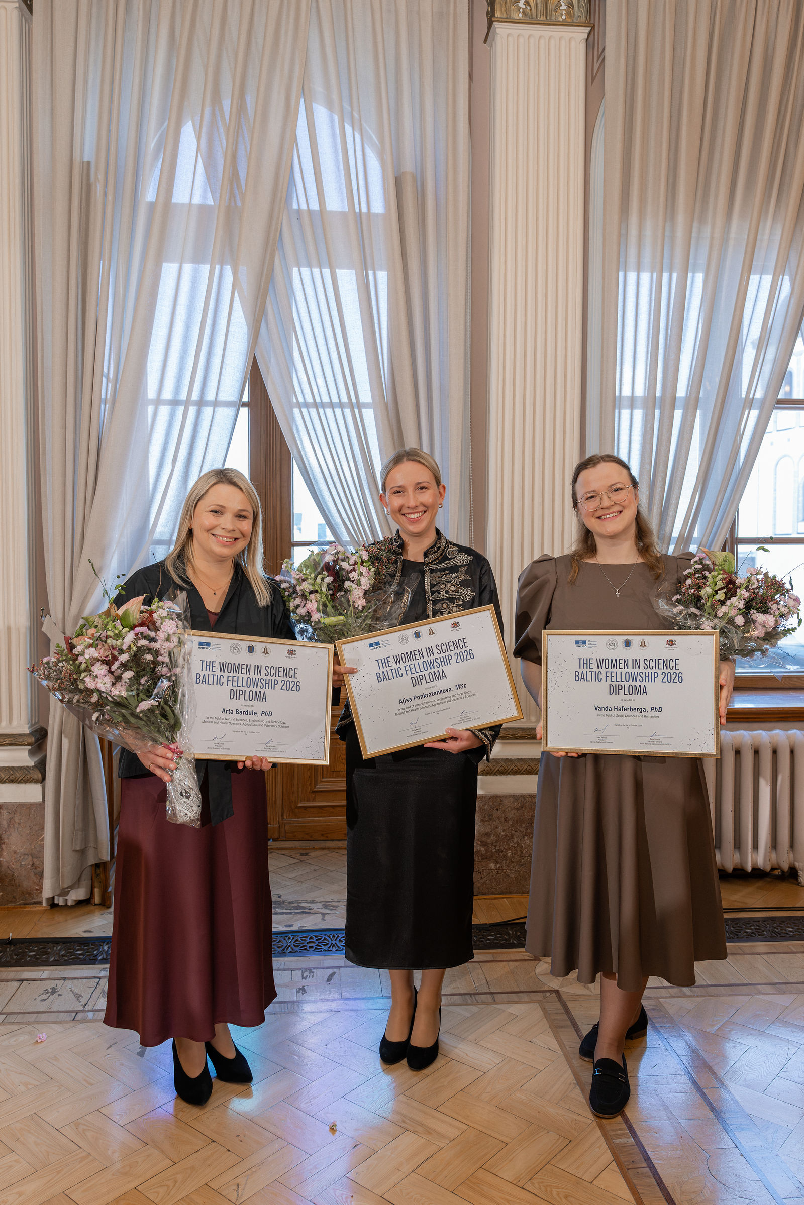 Latvijos laureatės